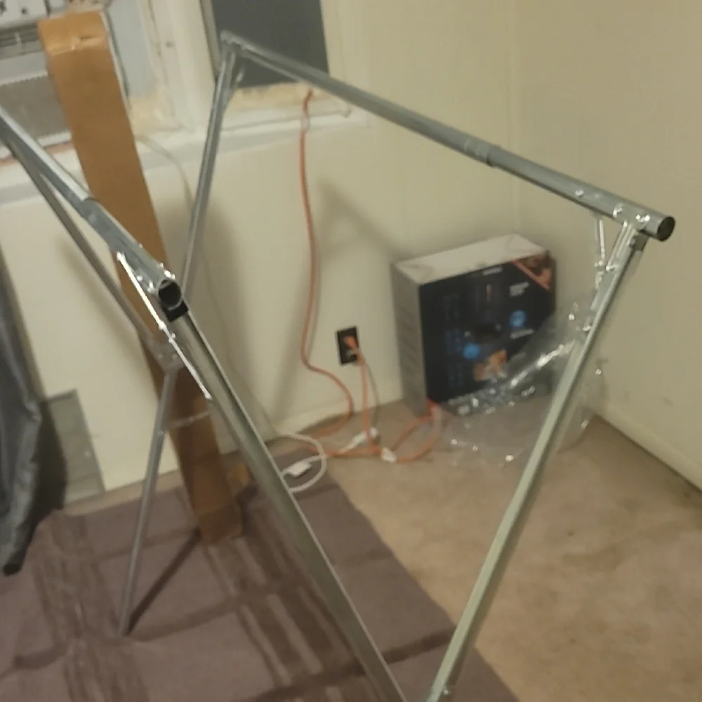 Foldable Silver Drying Rack - Picture 2 of 3